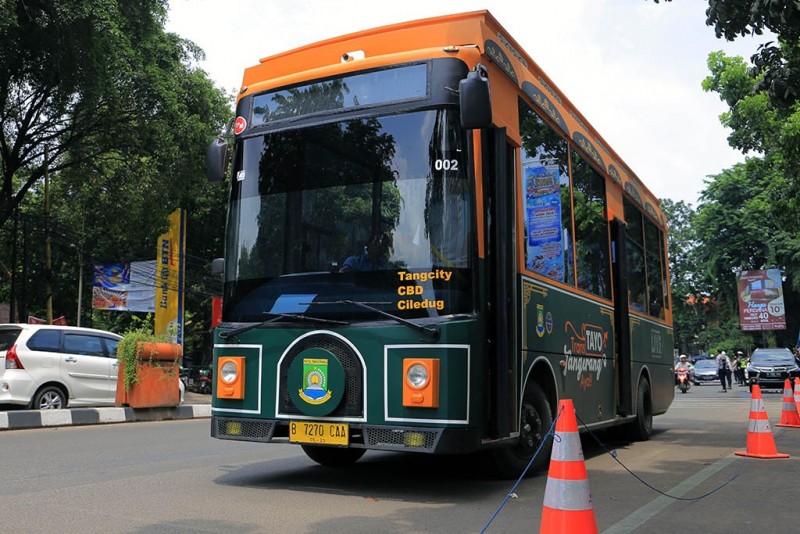 Pemkot Tangerang Akan Segera Koneksikan Rute Bus Tayo dengan Transjakarta.