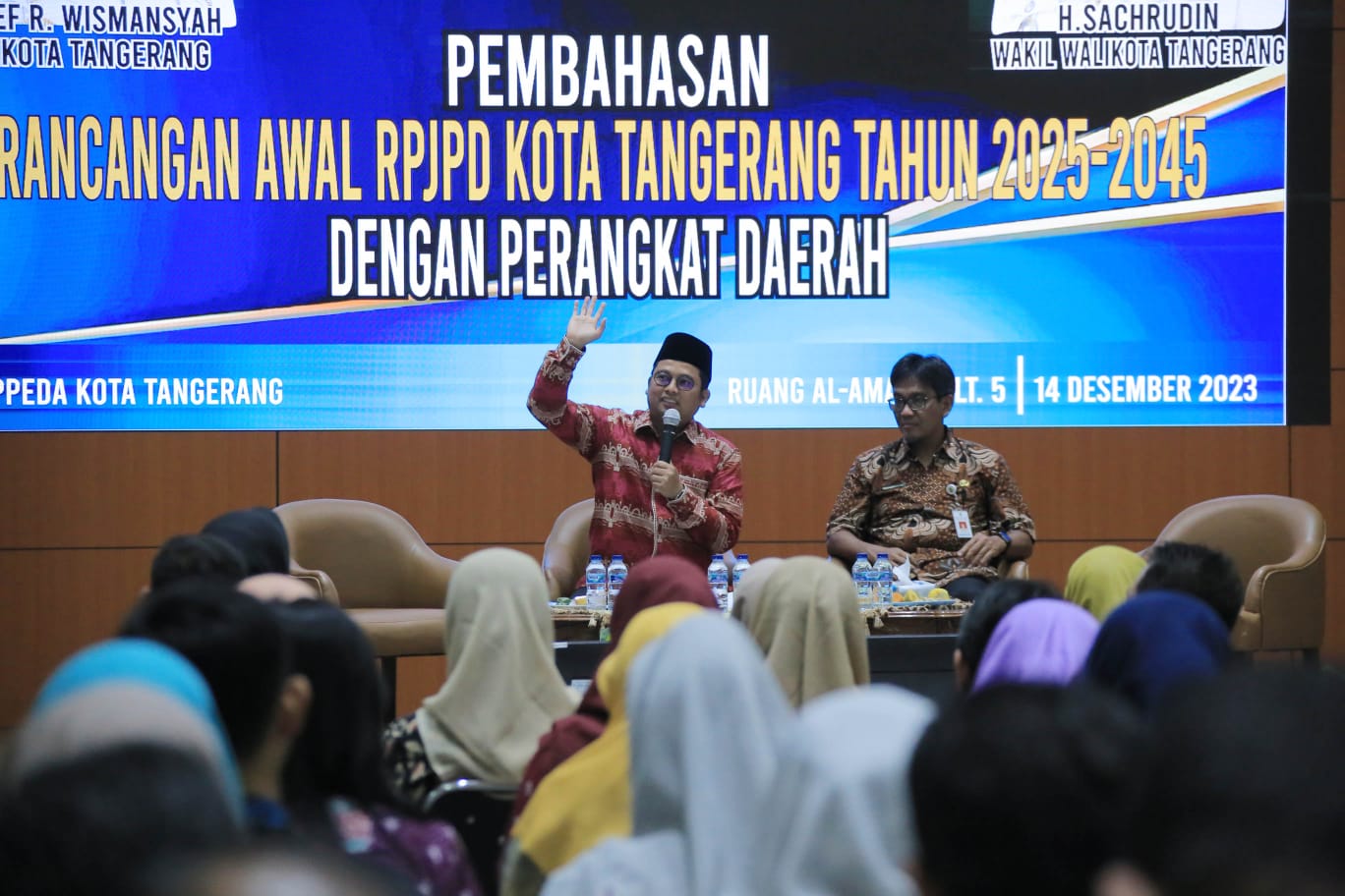 Pemkot Tangerang Gelar Pembahasan Rancangan Awal RPJPD Tahun 2025-2045.