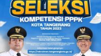 Pengumuman Hasil Seleksi Kompetensi PPPK Kota Tangerang Tahun 2023.