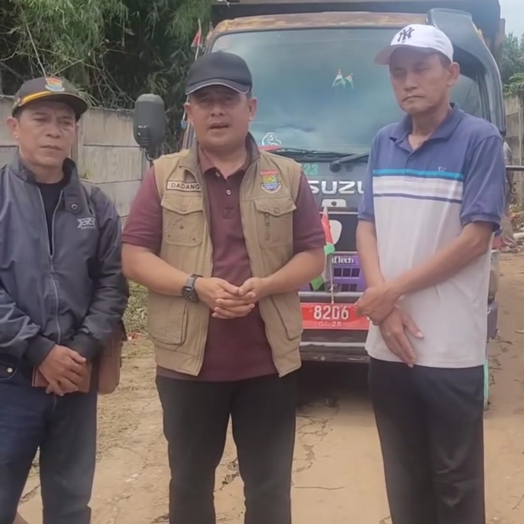 Camat Kelapa Dua Gempur Sampah Dilingkungan Rw 05 Bojong Nangka