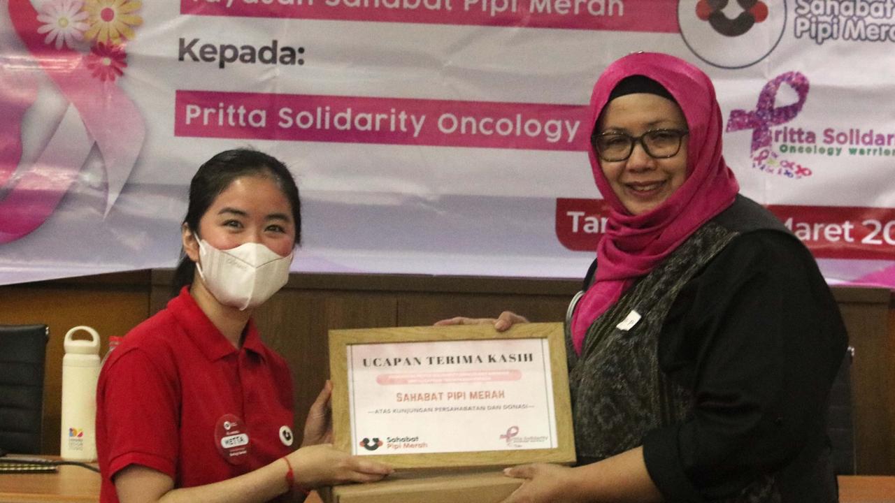 Sahabat Pipi Merah Gelar Solidaritas di Kota Tangerang.