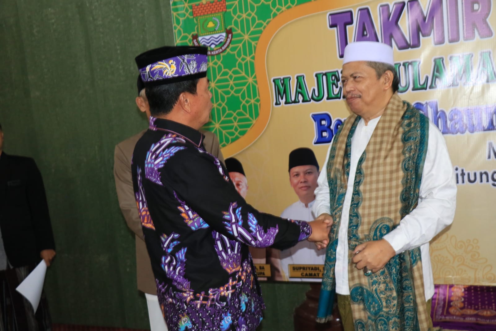 Sekda Buka Takmir Ramadhan Masjid Babussalam Bitung Jaya Cikupa.