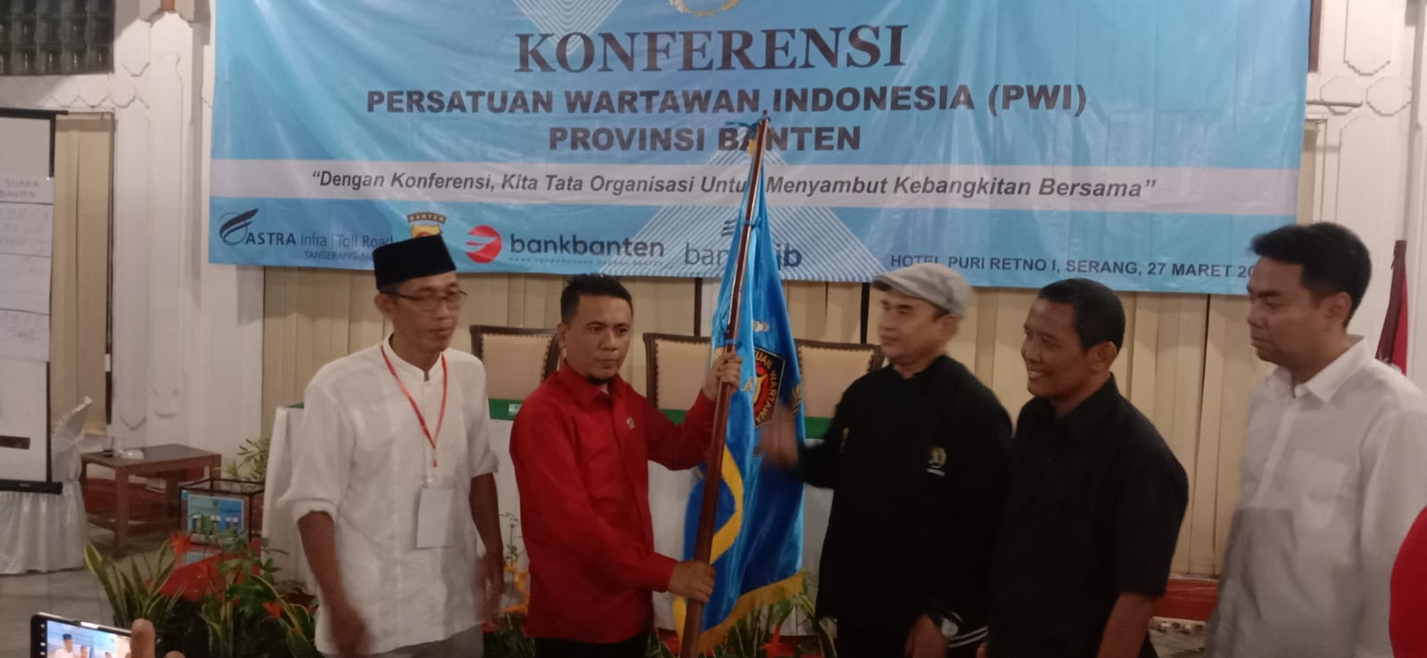 Rian Nopandra Kembali Pimpin Ketua PWI Banten Periode 2024-2029.