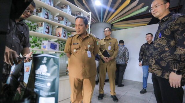 Pj Wali Kota Tangerang Hadiri Pameran Produk Yantai.