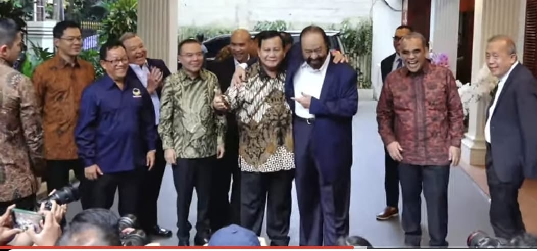 Sekjen Gerindra: Pertemuan Prabowo dan Surya Paloh Bicarakan Persoalan Bangsa.