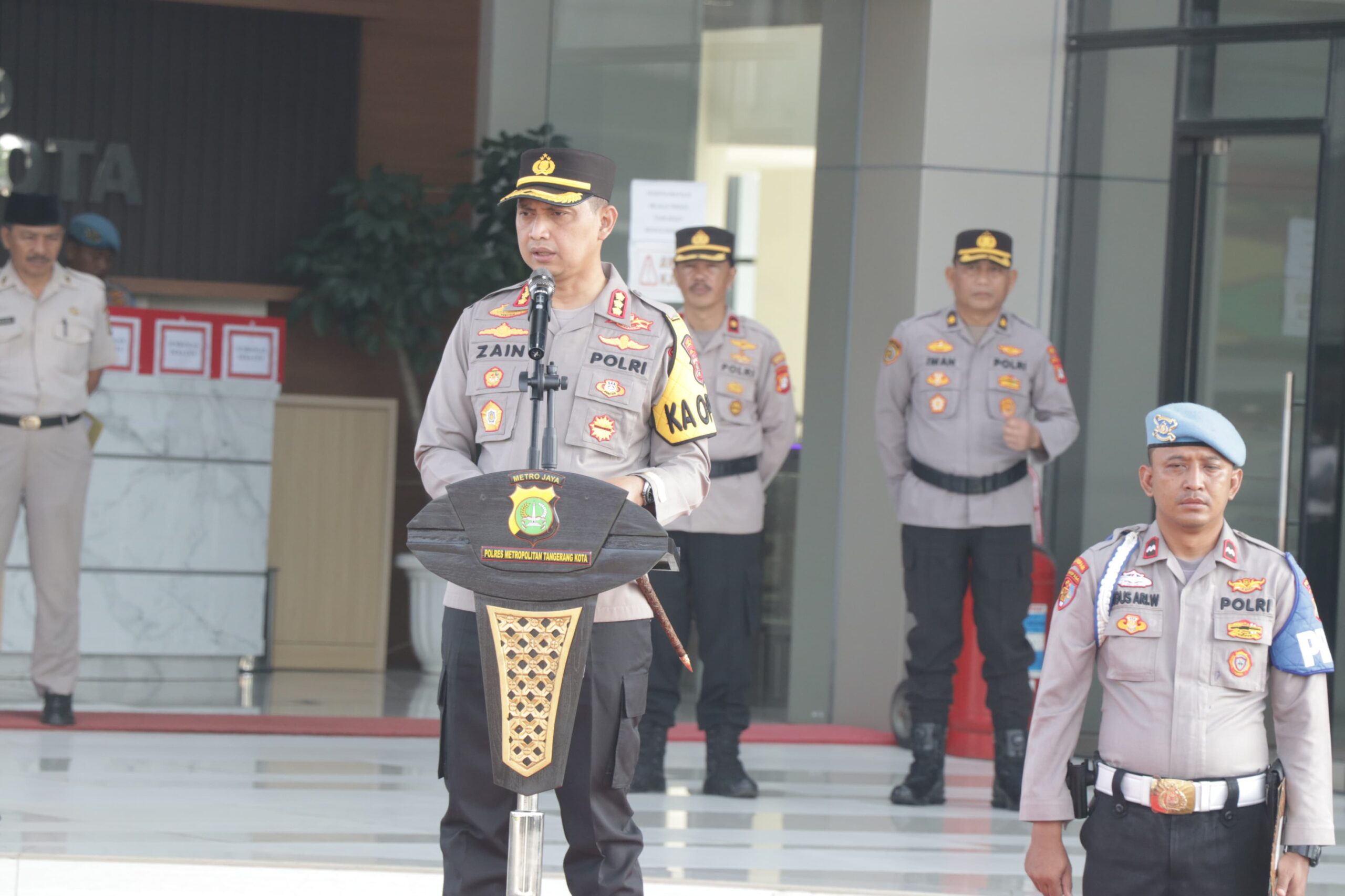 Terlibat Narkoba, Dua Polisi di Tangerang Kota di PTDH.