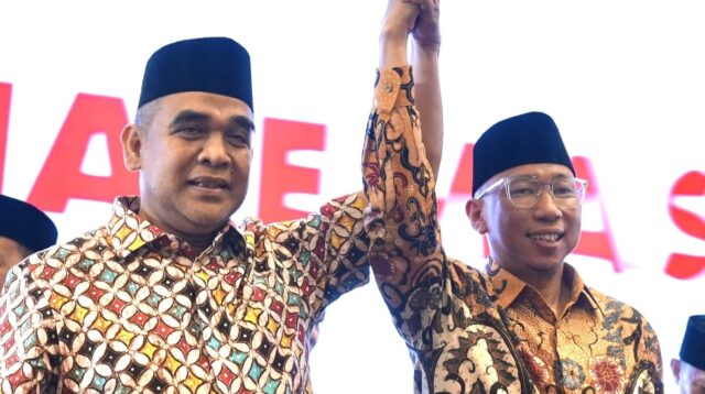 Sekjen Gerindra Perkenalkan Rahmat Mirzani Djausal sebagai Calon Gubernur Lampung 2024.