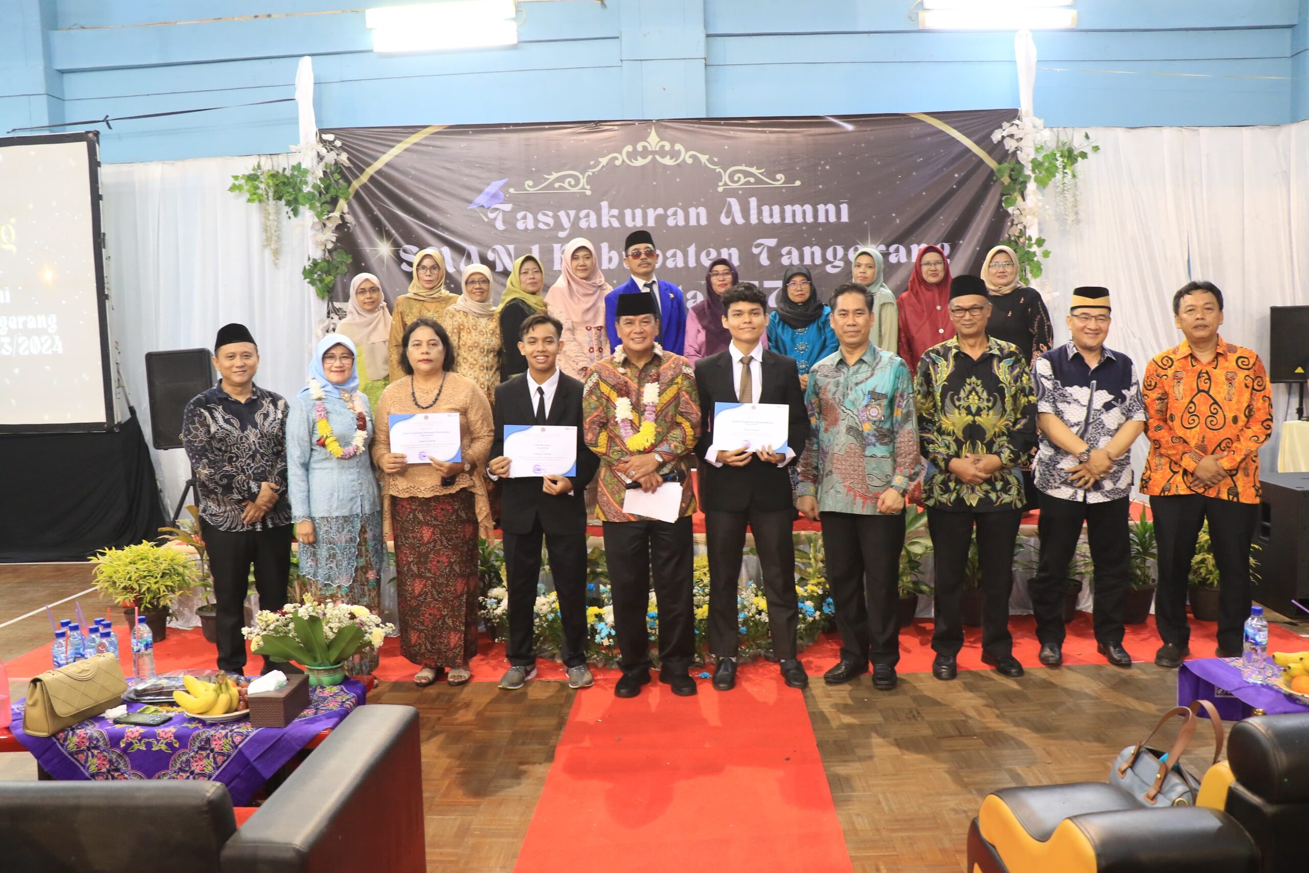 Sekda Hadiri Tasyakuran Perpisahan Alumni SMA Negeri 1 Kabupaten Tangerang.