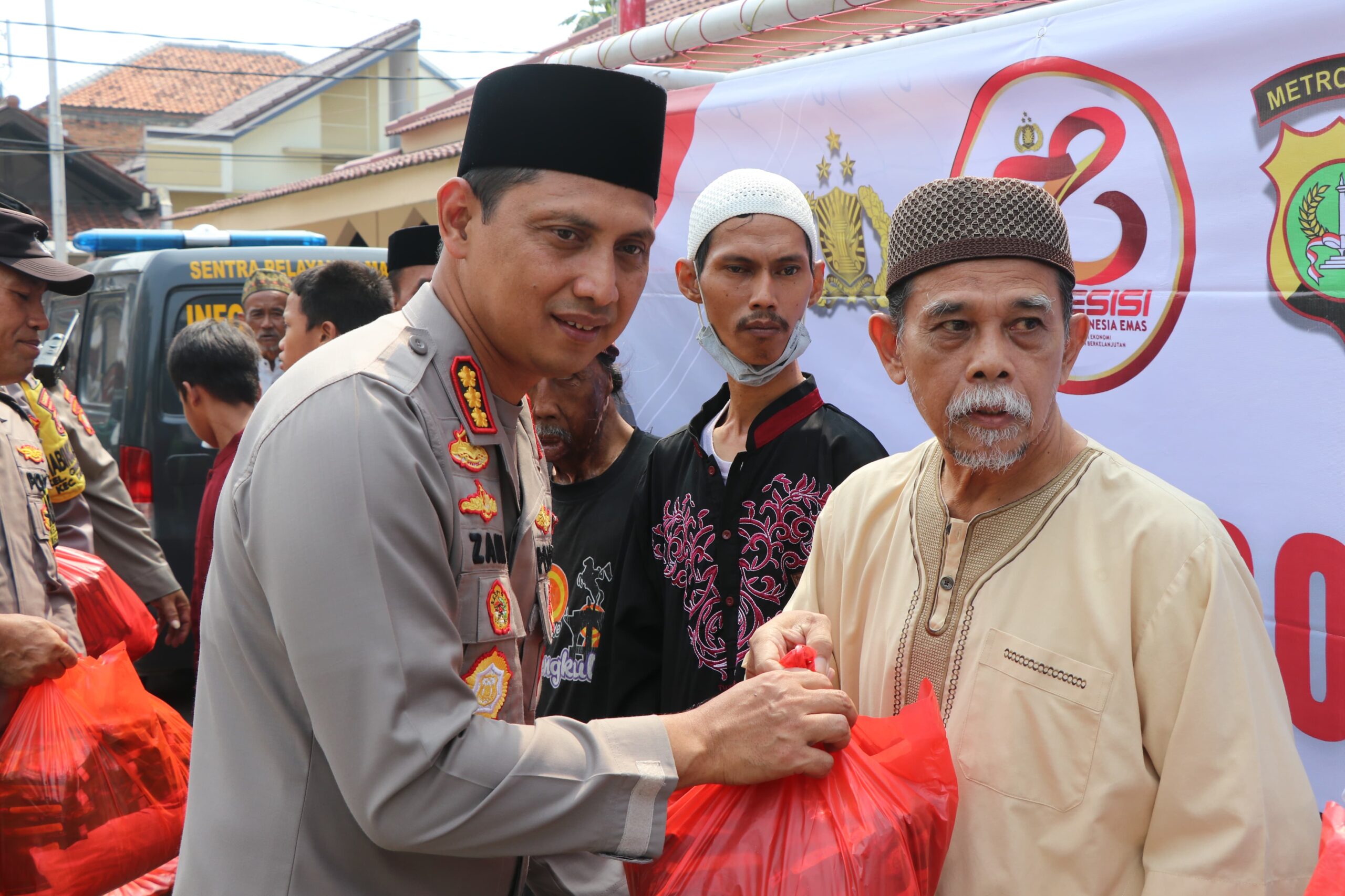 Program Jum'at Keliling, Kapolres Ingatkan Peran Masyarakat Cegah Gangguan Kamtibmas.