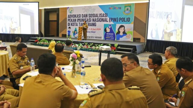 Dinkes Kota Tangerang Gelar Kegiatan Advokasi dan Sosialisasi PIN Polio.