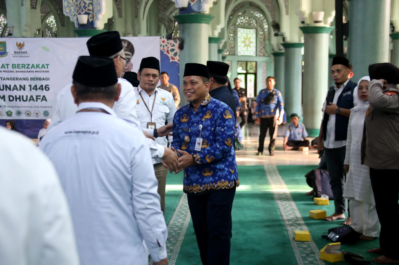 Tutup Festival Al-A'zhom, Pemkot Tangerang Menyantuni 1446 Anak Yatim.