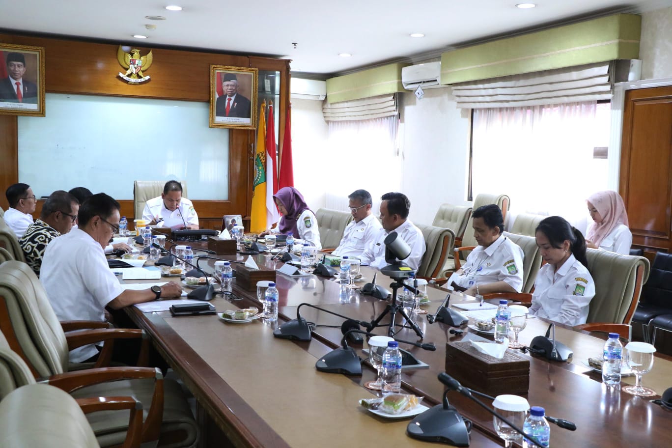 Pemkot Tangerang Bersama PT.TNG Gelar Rapat.