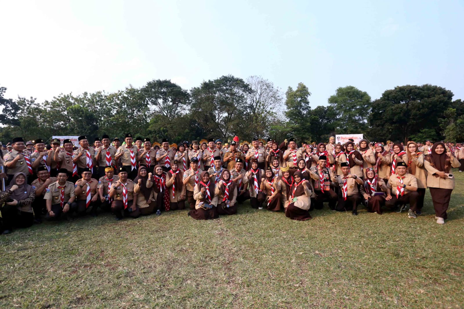 Pj Walikota Tangerang Buka Perkemahan Pendidikan Pramuka Bagi Guru.