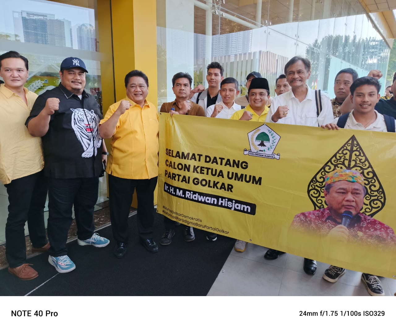 Ridwan Hisjam : Paradigma Baru Partai Golkar Harus Selalu Dijalankan.