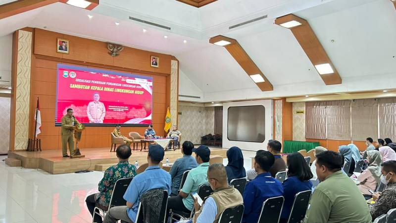 Pemkot Tangerang Gelar Sosialisasi Pembinaan Pengawasan Lingkungan.