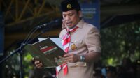 Pj Walikota Tangerang Selaku Ka.Mabicab Pimpin Upacara HUT Pramuka Ke-63.