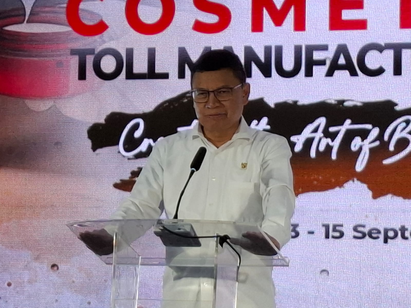 Buka Cosmetic Expo 2024, Kepala BPOM Taruna Ikrar Bangkitnya UMKM Kosmetik Indonesia.