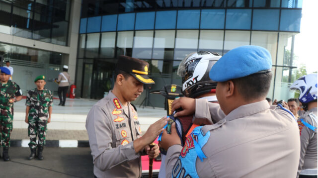 Operasi Zebra Jaya 2024, Polres Metro Tangerang Kota Terjunkan Ratusan Personel Gabungan.