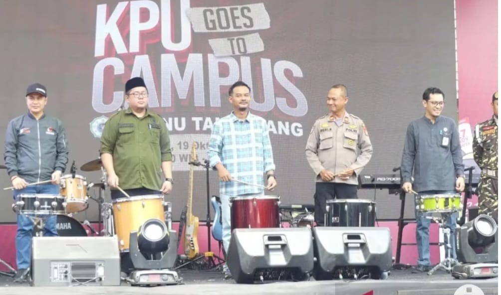 KPU Kota Tangerang Gelar Sosialisasi Pilkada Ke Kampus STISNU.