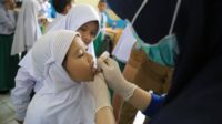 PIN Polio di Kota Tangerang Berjalan dengan Sukses.