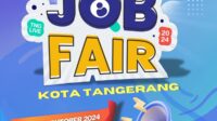 Disnaker Kota Tangerang Kembali Menyelenggarakan Virtual Job Fair.