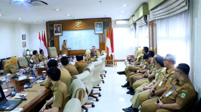 Pj Wali Kota Tangerang Bahas Tupoksi Posyandu Sesuai Permendagri Baru.