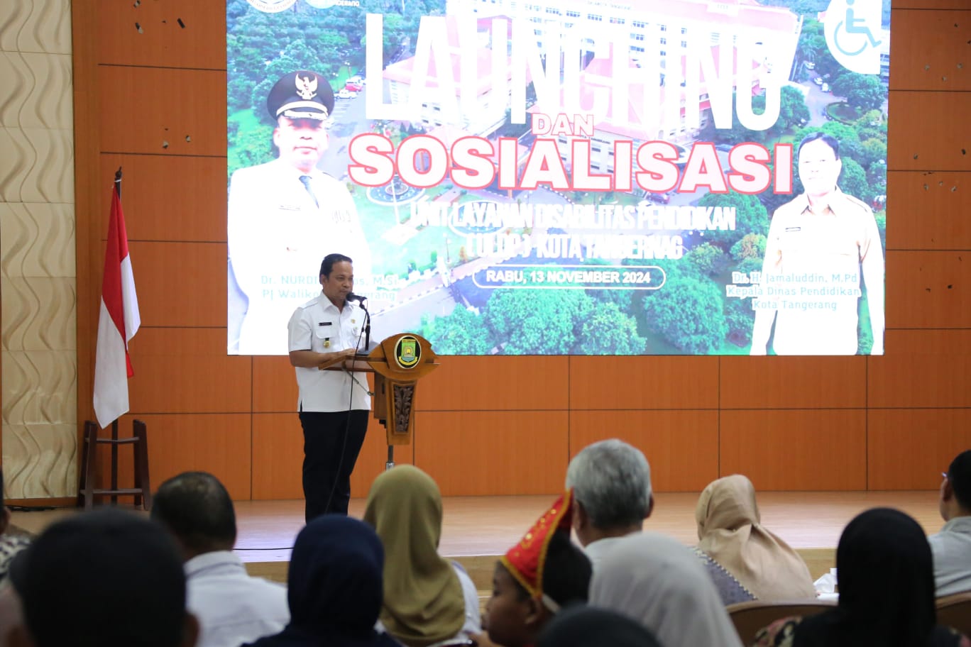 Pj Wali Kota Tangerang Launching ULDP.