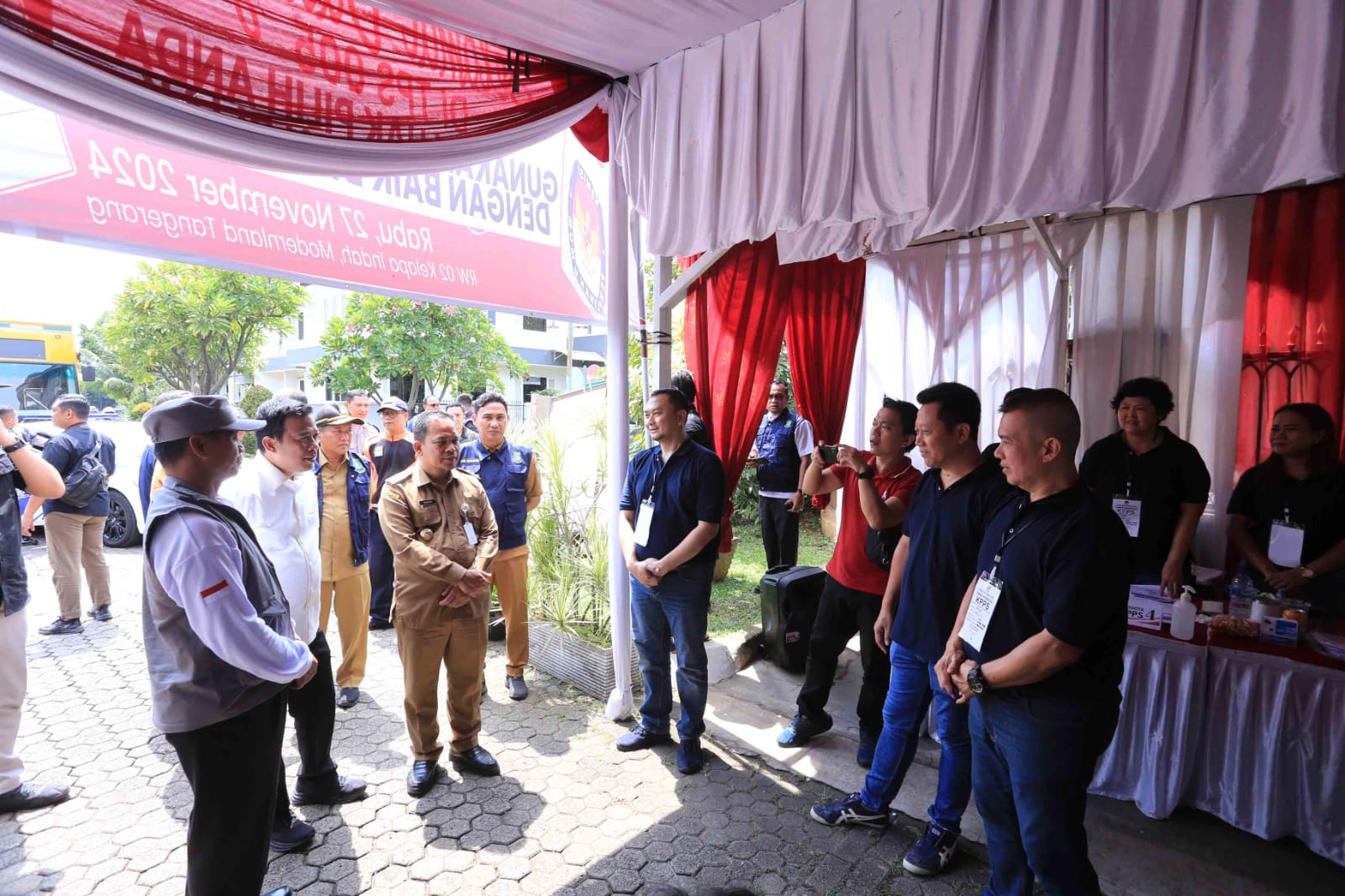Pilkada di Kota Tangerang Berjalan Lancar dan Kondusif.