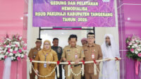 Pj Bupati Tangerang Resmikan Gedung Pelayanan Hemodialisa.